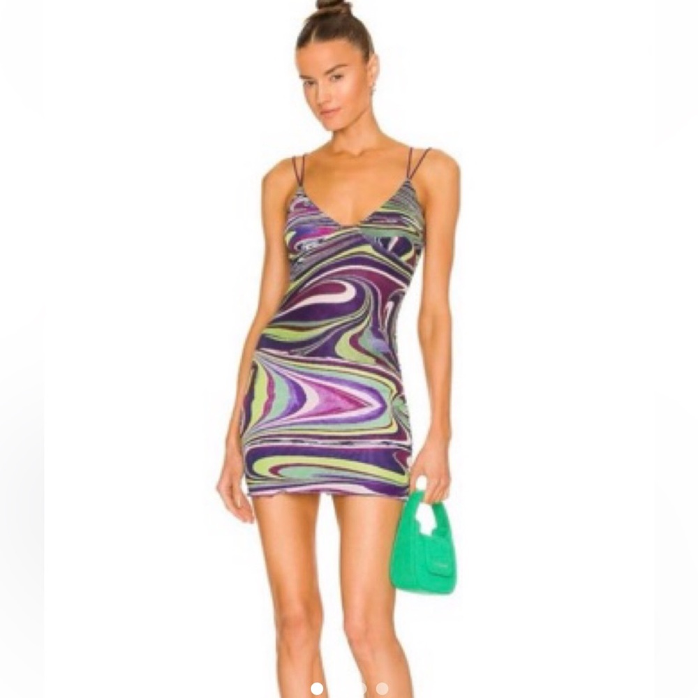 Revolve Mini Dress - Multicolor